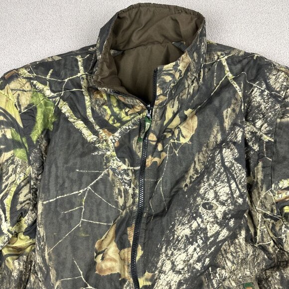 Remington Outdoor Clothing Camouflage Coat/Vest Combo Mens Large Hunting Jacket - Picture 2 of 10